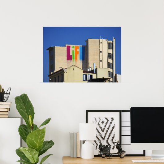 Leven in uitvoering poster (Thuiskantoor)