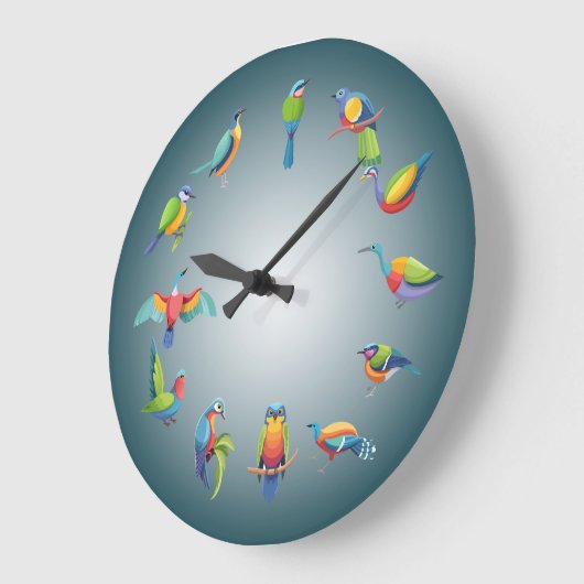 Leven in vogeltijd grote klok (Hoek)