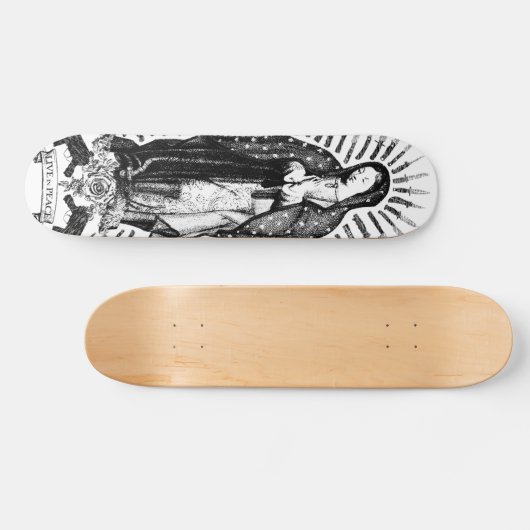 LEVEN IN VREDE PERSOONLIJK SKATEBOARD (Horizontaal)