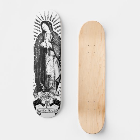 LEVEN IN VREDE PERSOONLIJK SKATEBOARD (Voorkant)