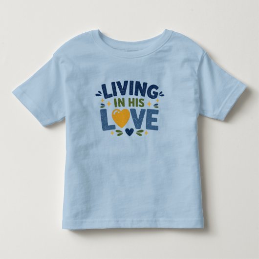 Leven in Zijn liefde Kinder Shirts (Voorkant)