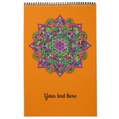 Leven - Indiaas Mandala 1 Kalender (Hoes)