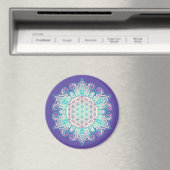 Leven - Indiaas Mandala 2 Magneet (Insitu (Vaatwasser))