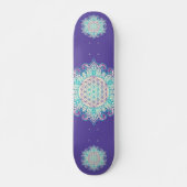 Leven - Indiaas Mandala 2 Persoonlijk Skateboard (Voorkant)