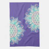 Leven - Indiaas Mandala 2 Theedoek (Verticaal)