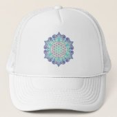 Leven - Indiaas Mandala 2 Trucker Pet (Voorkant)