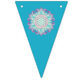 Leven - Indiaas Mandala 2 Vlaggetjes (Derde vlag)
