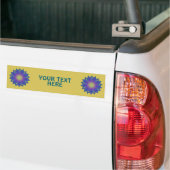 Leven - Indiaas Mandala 3 Bumpersticker (Op Truck)