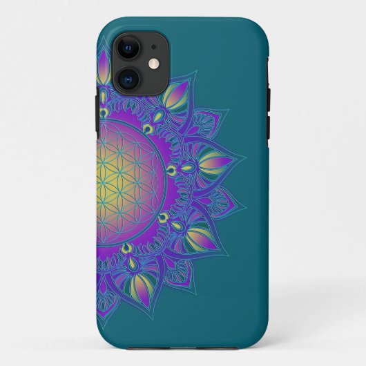 Leven - Indiaas Mandala 3 Case-Mate iPhone Case (Achterkant)