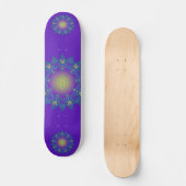 Leven - Indiaas Mandala 3 Persoonlijk Skateboard (Voorkant)