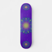 Leven - Indiaas Mandala 3 Persoonlijk Skateboard (Voorkant)