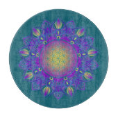 Leven - Indiaas Mandala 3 Snijplank (Voorkant)
