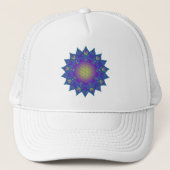 Leven - Indiaas Mandala 3 Trucker Pet (Voorkant)