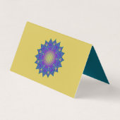 Leven - Indiaas Mandala 3 Visitekaartje (Achterkant)
