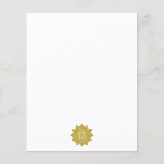 Leven - Indiaas Mandala 4 (Achterkant)