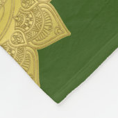 Leven - Indiaas Mandala 4 Fleece Deken (Hoek)
