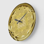 Leven - Indiaas Mandala 4 Grote Klok (Hoek)