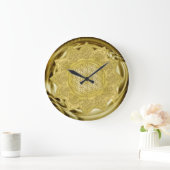 Leven - Indiaas Mandala 4 Grote Klok (Huis)