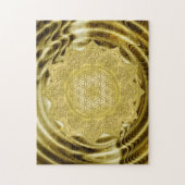 Leven - Indiaas Mandala 4 Legpuzzel (Verticaal)
