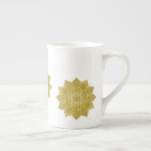 Leven - Indiaas Mandala 4 Porselein Kop (Rechts)