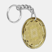 Leven - Indiaas Mandala 4 Sleutelhanger (Voorkant Links)