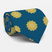 Leven - Indiaas Mandala 4 Stropdas (Opgerold)