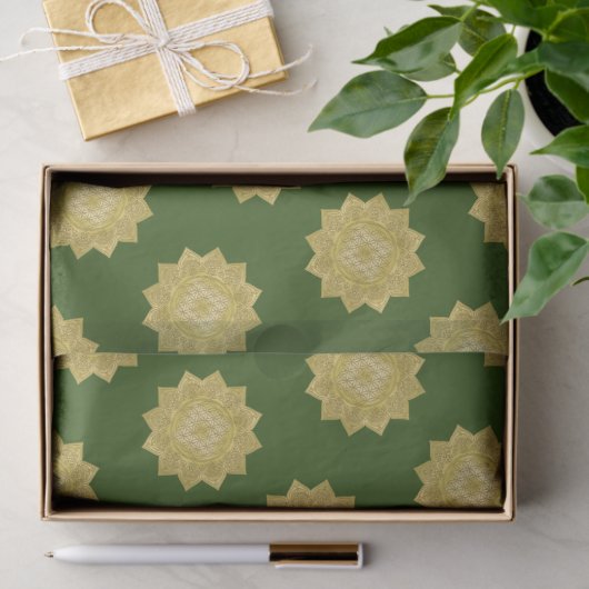 Leven - Indiaas Mandala 4 Tissuepapier (Geschenk)