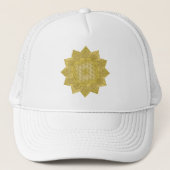 Leven - Indiaas Mandala 4 Trucker Pet (Voorkant)