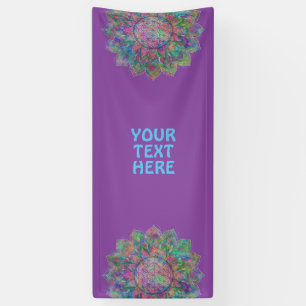 Leven - Indiaas Mandala 7c Spandoek