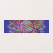 Leven - Indiaas Mandala 7c Visitekaartje (Buitenkant ongevouwen)