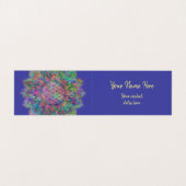 Leven - Indiaas Mandala 7c Visitekaartje (Binnenkant ongevouwen)