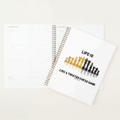 Leven is als een gedraaid schaakspel Reflecterende Planner (Display)