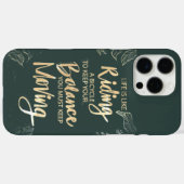 Leven Is Als Fietseren Blijven Bewegen Case-Mate iPhone Case (Achterkant (horizontaal))