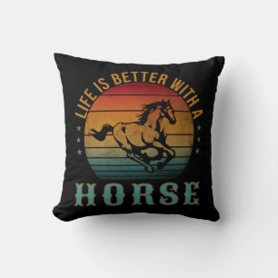 LEVEN IS BEETER MET EEN PAARD KUSSEN