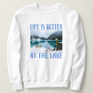 Leven is beter aan het meer T-shirt
