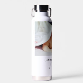 Leven Is Beter Als Moeder Foto Waterfles
