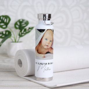 Leven Is Beter Als Moeder Foto Waterfles