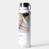 Leven Is Beter Als Moeder Foto Waterfles (Achterkant)
