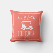 Leven is beter Golfkar Coral Monogram Golf