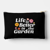 Leven is beter in de tuin - Zinnia bloem Etui (Achterkant)