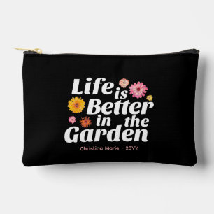 Leven is beter in de tuin - Zinnia bloem Etui