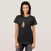 Leven Is Beter In Een Tutu  Ballet Pug T-shirt (Voorkant volledig)