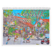 Leven is beter in Roatan kalender (Hoes)