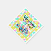 Leven is beter in teenslippers servet (Hoek)