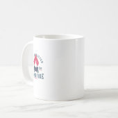 Leven is beter koffiemok (Voorkant links)