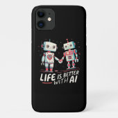 Leven is beter met AI Case-Mate iPhone Case (Achterkant)