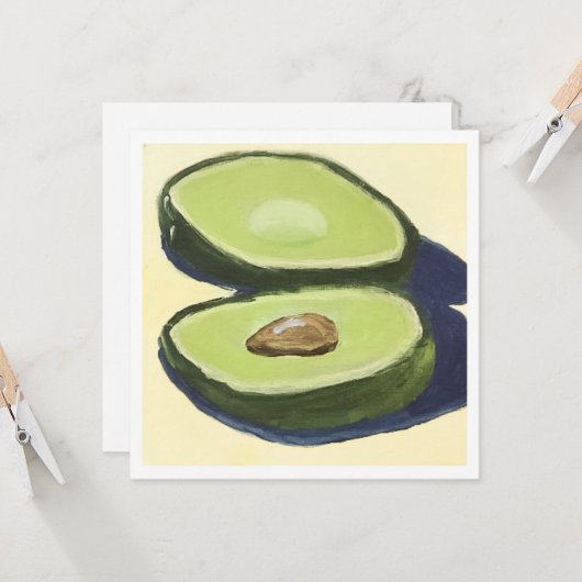 Leven is beter met avocado's kaart (Voorkant / Achterkant in situ)