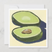 Leven is beter met avocado's kaart (Voorkant)
