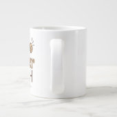 Leven is beter met COFFEE Grote Koffiekop (Achterkant)