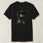 LEVEN IS BETER MET DOGS FUNNY DOGS COOL DOGS T-SHIRT (Design voorkant)